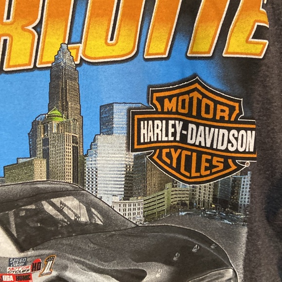 🔥EC🔥F/B 2016 Harley Davidson Motorcycles Cotton Blend Crewneck T-shirt. - Picture 7 of 7